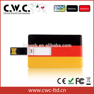 alibaba wholesale high speed credit card shape usb memory stick