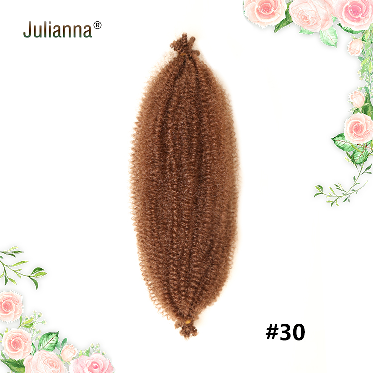 Julianna Ghana 16 Inch Bug Suppliers For Springy Twist Hair Orange Springy Afro Twist Hair