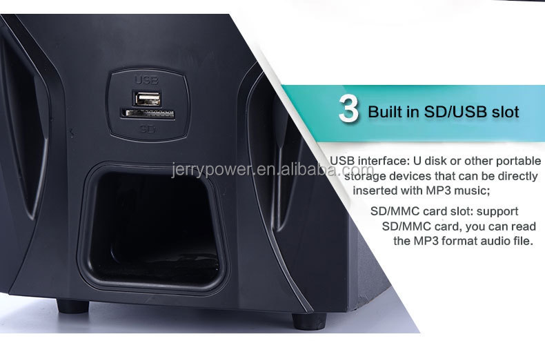 Altavoz al por mayor Super Bass HiFi Surround Sound System Shooker para el cine en casa