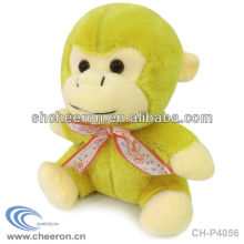 Yellow monkey plush toy