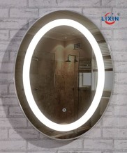 Customized backlit fogless vanity mirror,electring heating fogless mirror