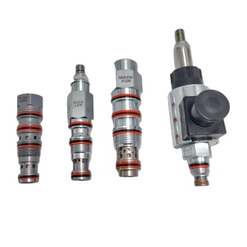 Original SUN Hydraulic Cartridge Valves: Pressure Reducing and Relief Valve Models