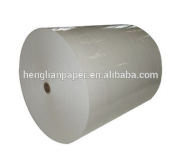 one side coated label paper
