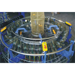Four-shuttle Circular Loom for Mesh Bag