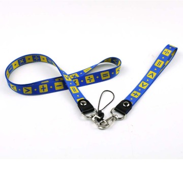 Horizontal Id Badge Holder With Lanyard