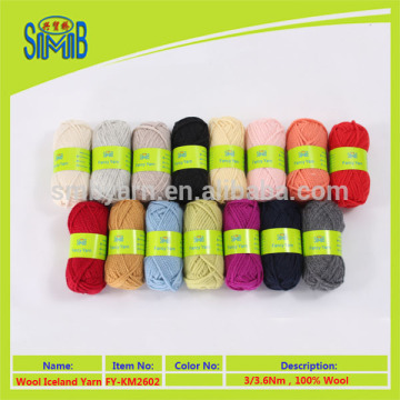 wholesale super soft baby wool knitting yarn for hand knitting