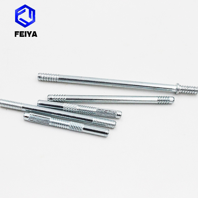 Chân chốt có khía kim cương thẳng tùy chỉnh Custom Diamond Straight Knurled Dowel Pins