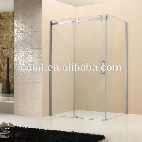 CAML free standing shower cabin with one sliding door shower cabin aluminum alloy frame shower cabin