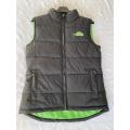 Men's Woven Body Warmer With Padding Sleeveless Gelit