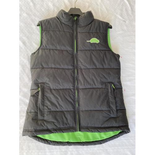 Men's Woven Body Warmer With Padding Sleeveless Gelit