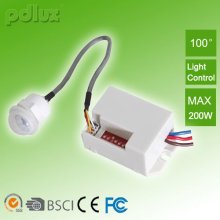 200W and 100 Detection angle PIR sensor switch