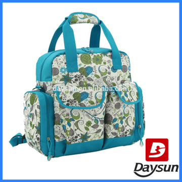 Blue hang diaper bag diaper backpack bag handbag