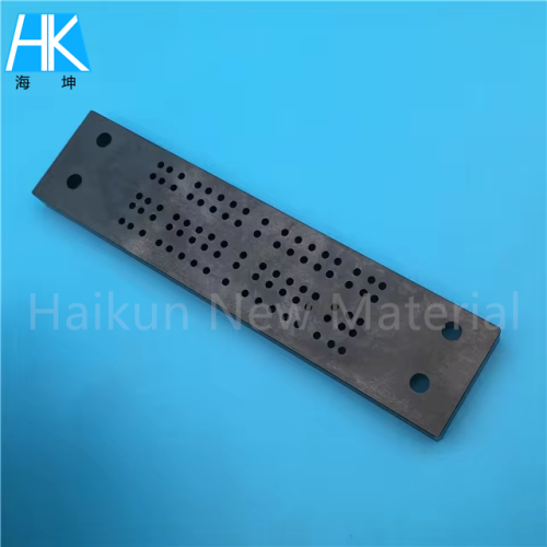 Insulated Black Zirconia Ceramic Porous Setter Strip Plate