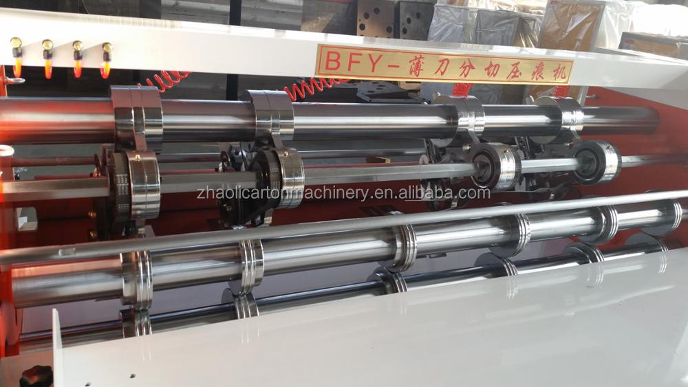 automatic thin blades creasing machine / thin blade slitting scoring machine