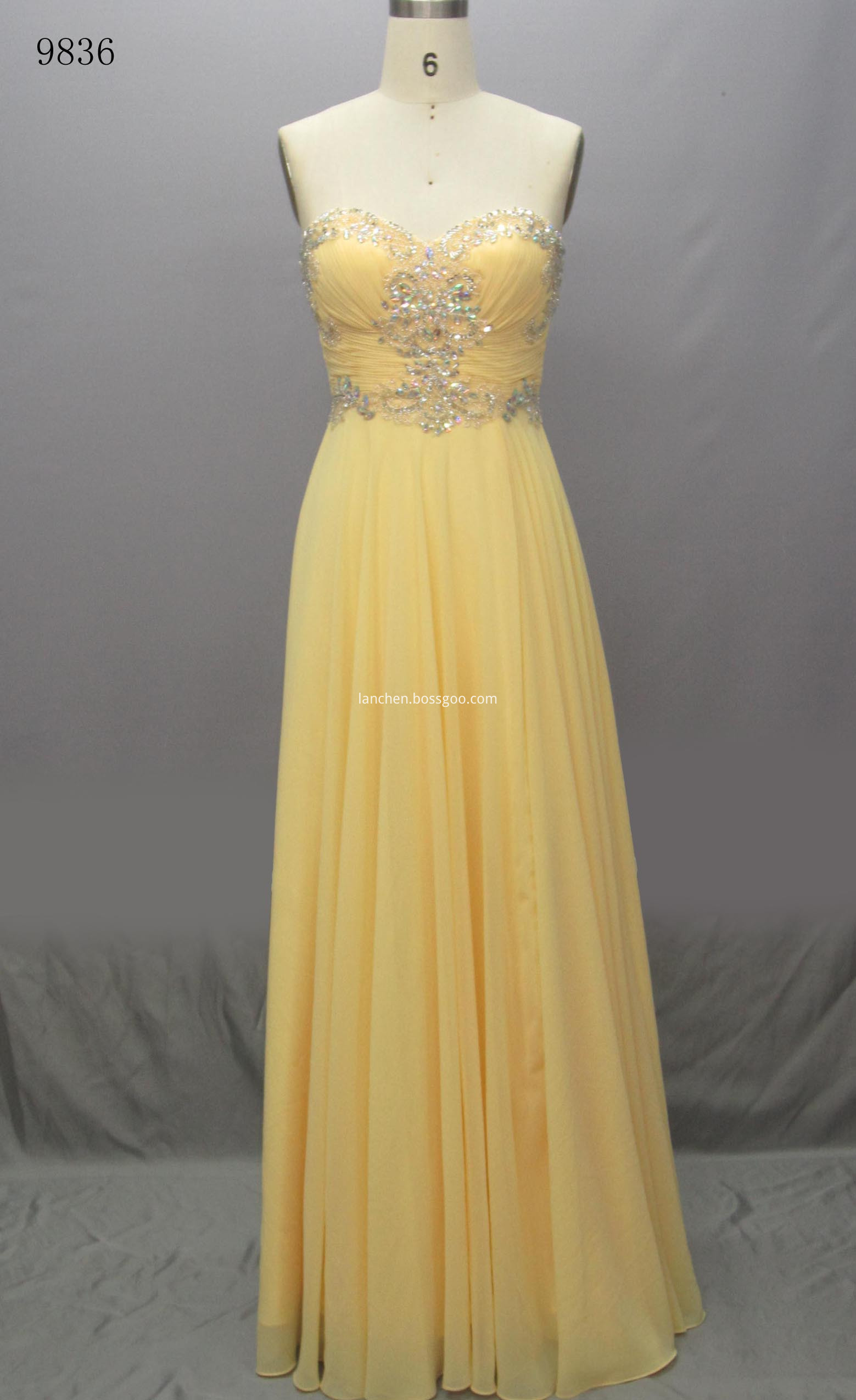 Halter Prom Maxi Dress