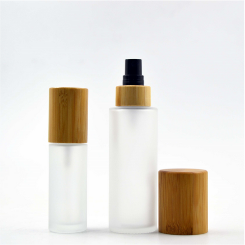 Empty bamboo cosmetic spray bottles 150ml 100ml