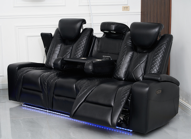 Home Theater Electric Recliner Sofa Set