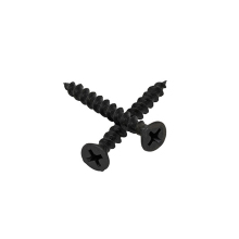 Flat Bugle Head Black Phosphate Drywall Screws