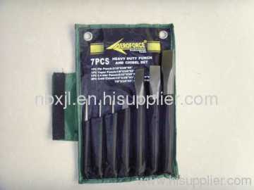 7pcs Heavy Duty Punch And Chisel Set?