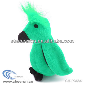 Green bird plush toy Children's plush toy bird