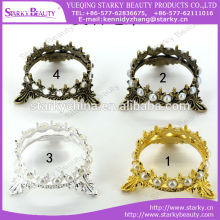 pen holder nail brush display retro crown easy to use nail tool
