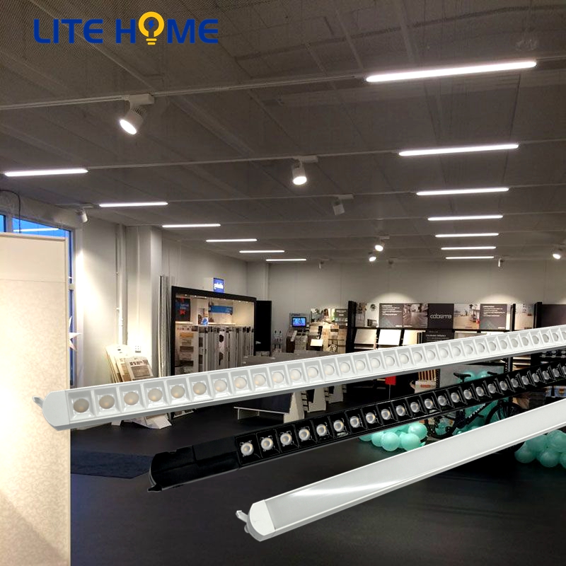 Led Track Linear Light For Office Lighting