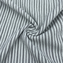 Striped Pattern Polyester Spandex Blended Fabric