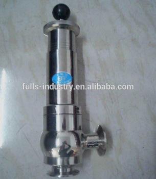 Sanitary safety valve manual