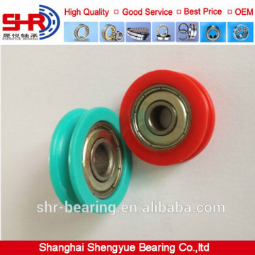 Plastic ball bearing,sliding bearing, U groove ball bearing 608
