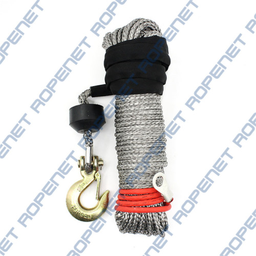 Corde de treuil synthétique avec crochet Corde UHMWPE
