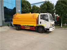 4x2 3000L Feces Sucking Trucks