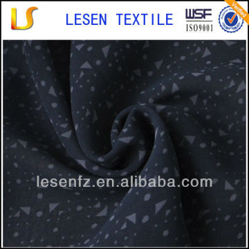 Alibaba 100% polyester printed chiffon fabric/fabric for black chiffon dress