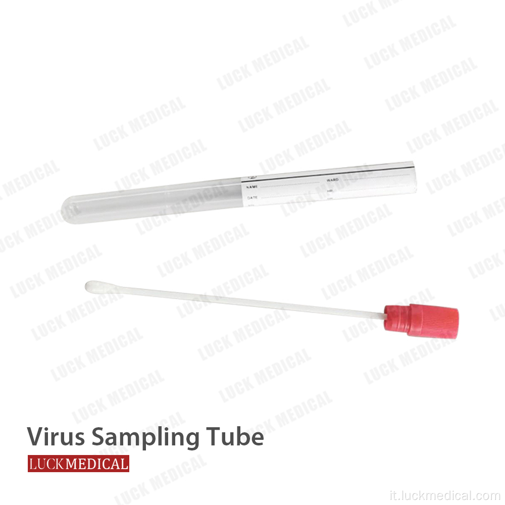 Collezione di microbiologia e tampone di trasporto FDA