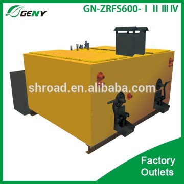 Vehicle mounted hydraulic double-cylinder preheating machine