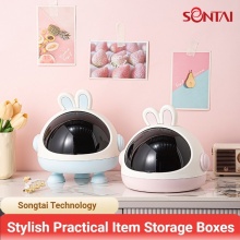 Adorable Bunny Storage Box for Office and Home