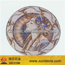 marble mosaic bathroom pattern