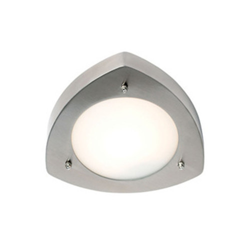 Lâmpada LED para parede externa LED cinza branco simples
