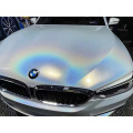 Rainbow Laser White White Wrap Vinyl