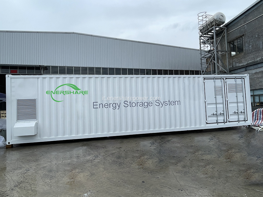 Sistema di accumulo di energia containerizzato MWH