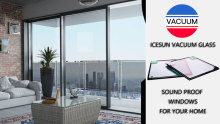 0.4U Value Vacuum Glass SGCC Low-e Vacuum Glazing