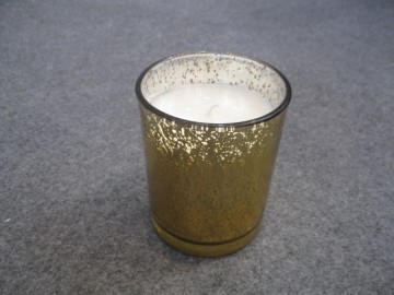 Flameless Scented Romantic Colored Glass Candle