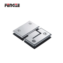SS304 Bevel Edge Glass to Glass Shower Hinge