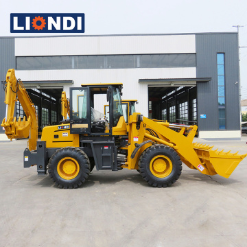 Heavy duty tractor excavator front backhoe loader