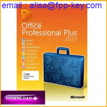Office 2010 Professional Plus FPP Key ,Online active retail key ,1 User key code