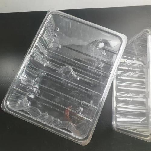 Transparent PET thermoforming container