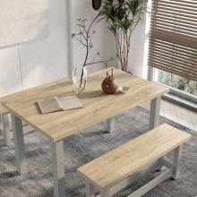 Bette Home Dining Table Set: A Comprehensive Guide to the 2-Bench, Sided Drawer Kitchen Breakfast Dining Table, Coffee Bar Table, and Restaurant Furniture Set