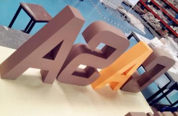 Custom Large Decorative Metal Iron Signs