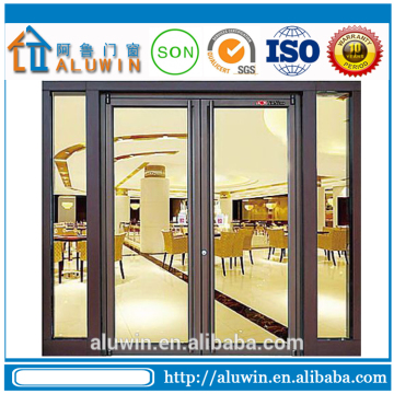 Aluminum floor spring door