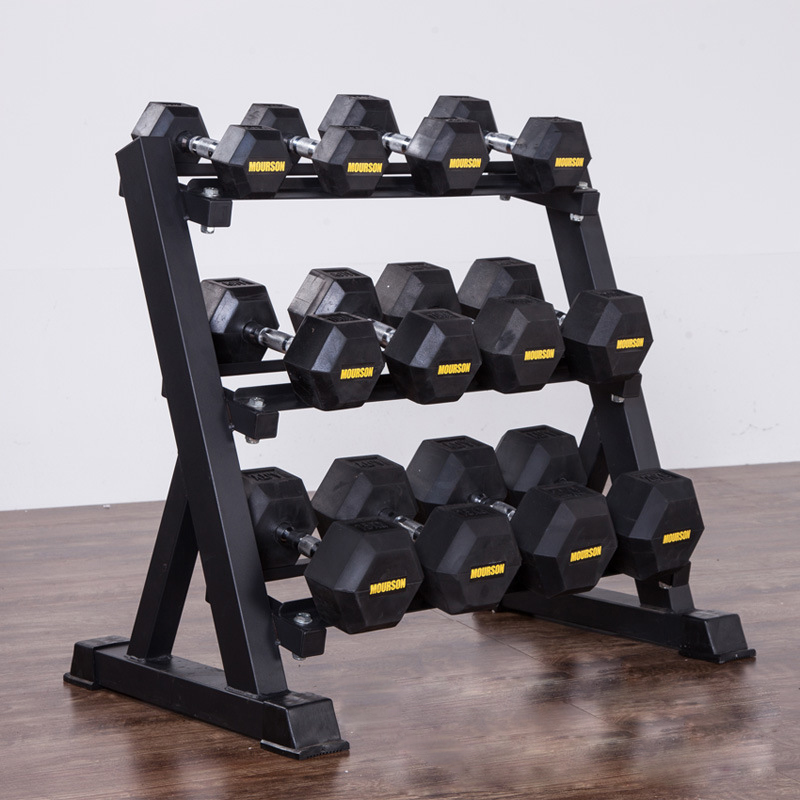 Bumper plate barbell gym holder