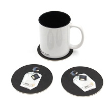 Custom OEM Logo Beer Coasters - Affordable Absorbent Paper Drink Coasters